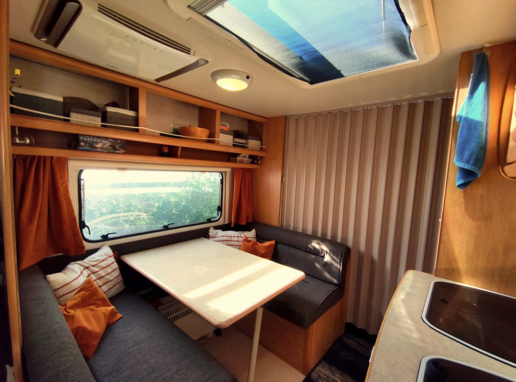 Caravan living room