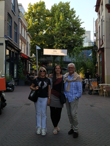 Family visiting us in Arnhem